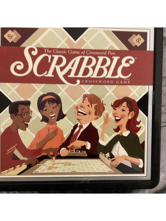 Scrabble 50th Anniversary Retro Edition (Black Tin) Complete Rare